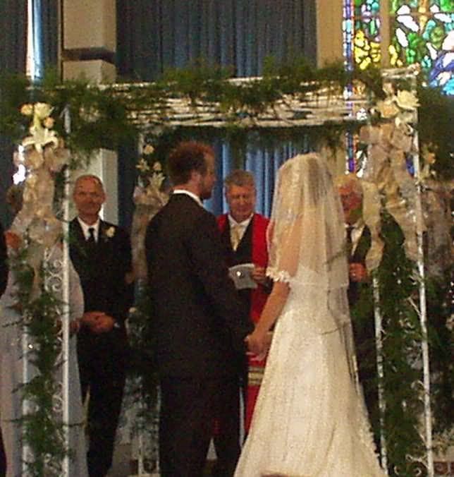 jewish wedding panorama