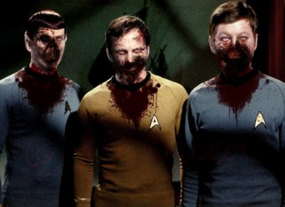 Kirk Spock McCoy Zombie