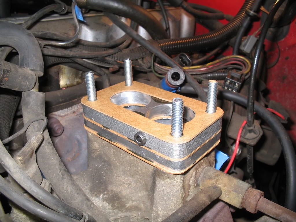 Weber adapter plate for jeep