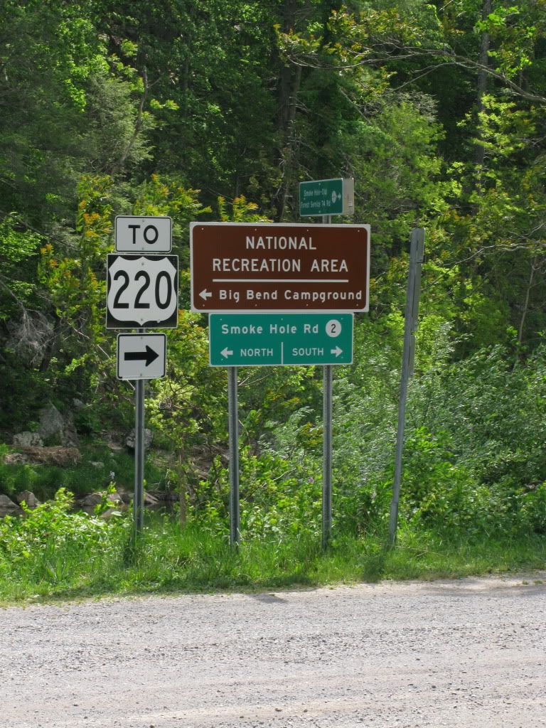 Smokehole Road, West Virginia Adventure Rider