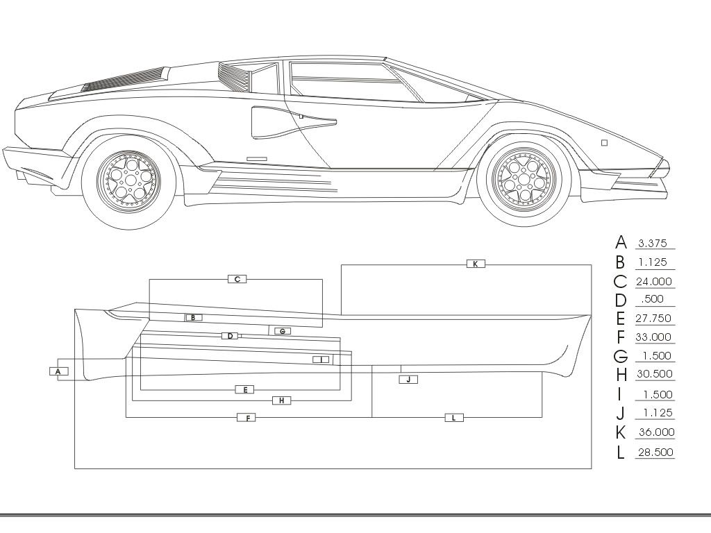 Pennock S Fiero Forum My 89 Countach Replica Build Thread What