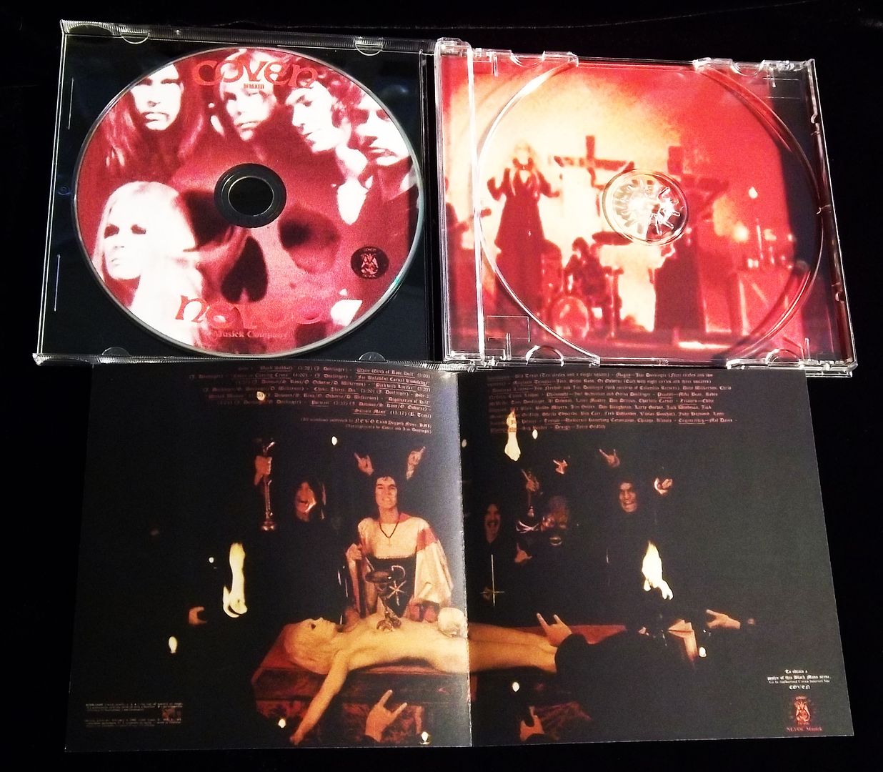 COVEN Witchcraft CD JINX SIGNED New 2013 Reissue Black Mass The