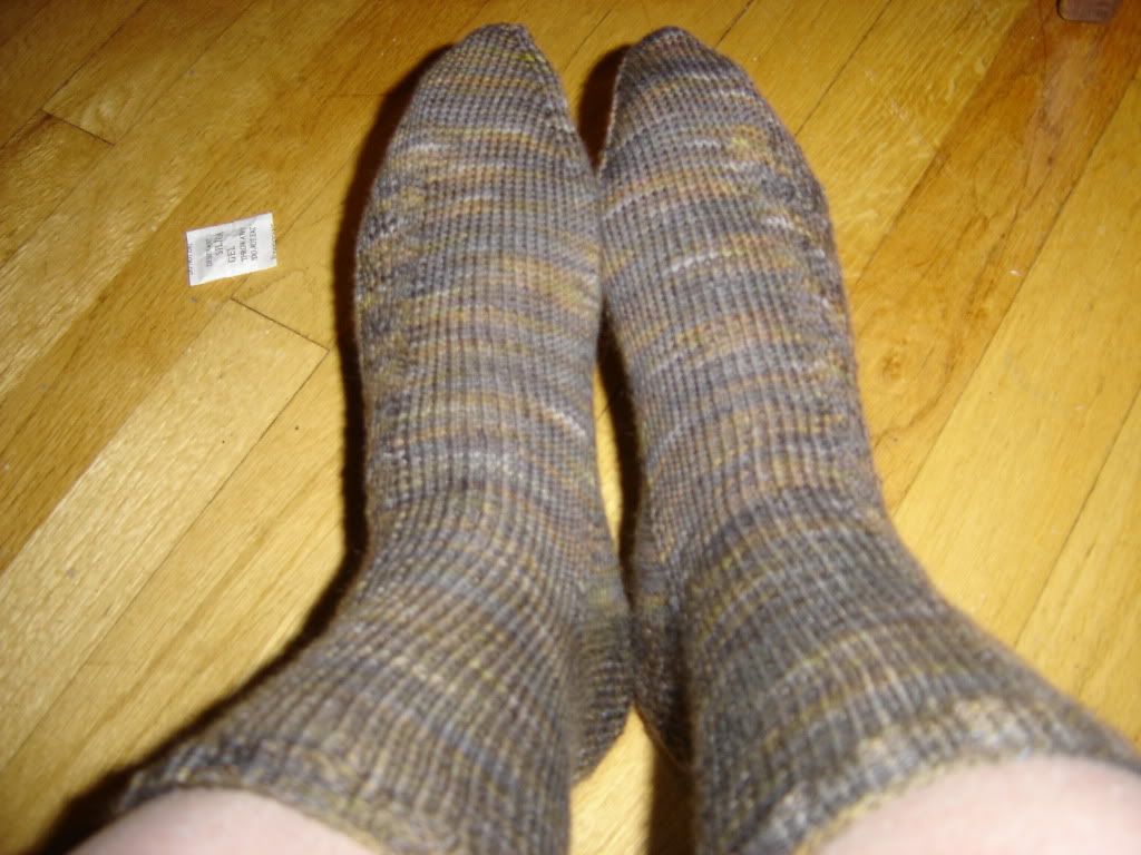 finished socks