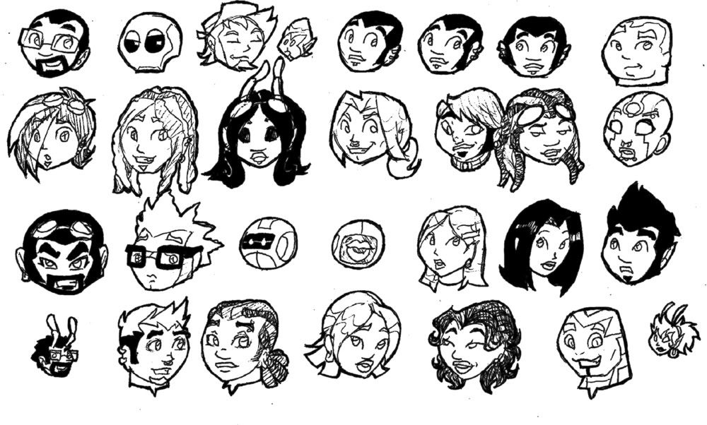 Comic Faces