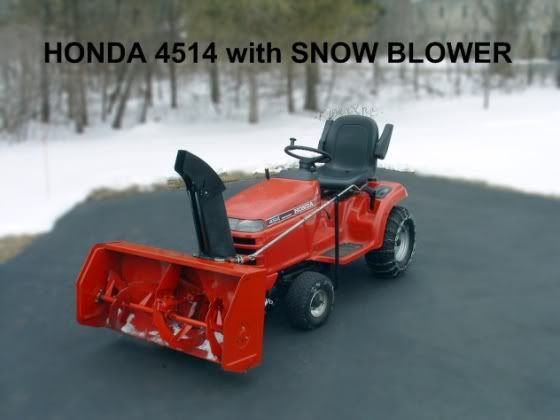 Honda 4514 snowblower #6