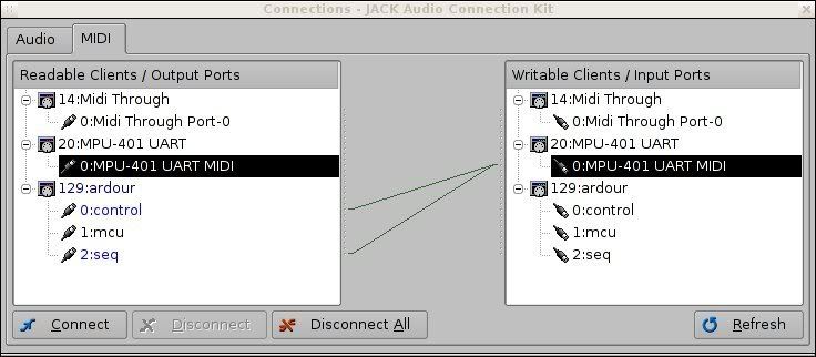 Jack and MIDI Routing