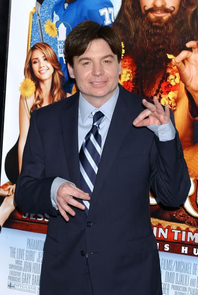 Mike Myers is shown at the