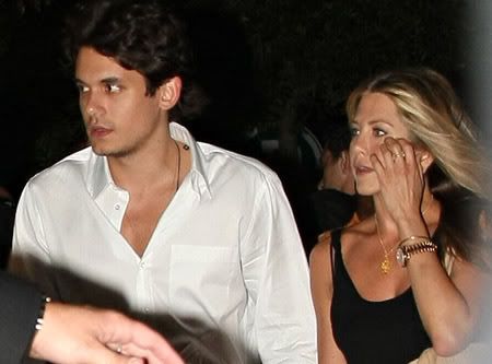 An older photo of Jennifer Aniston and John Mayer together on 5/10/08.
