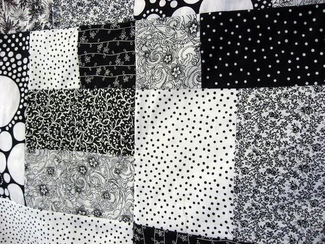 black and white patterns for babies. I used all lack amp; white