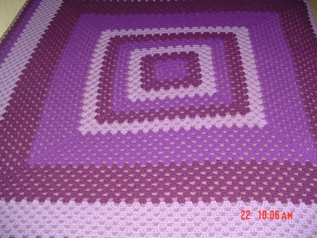 Tamara's favorite colors Granny Square Blanket Pictures, Images and Photos