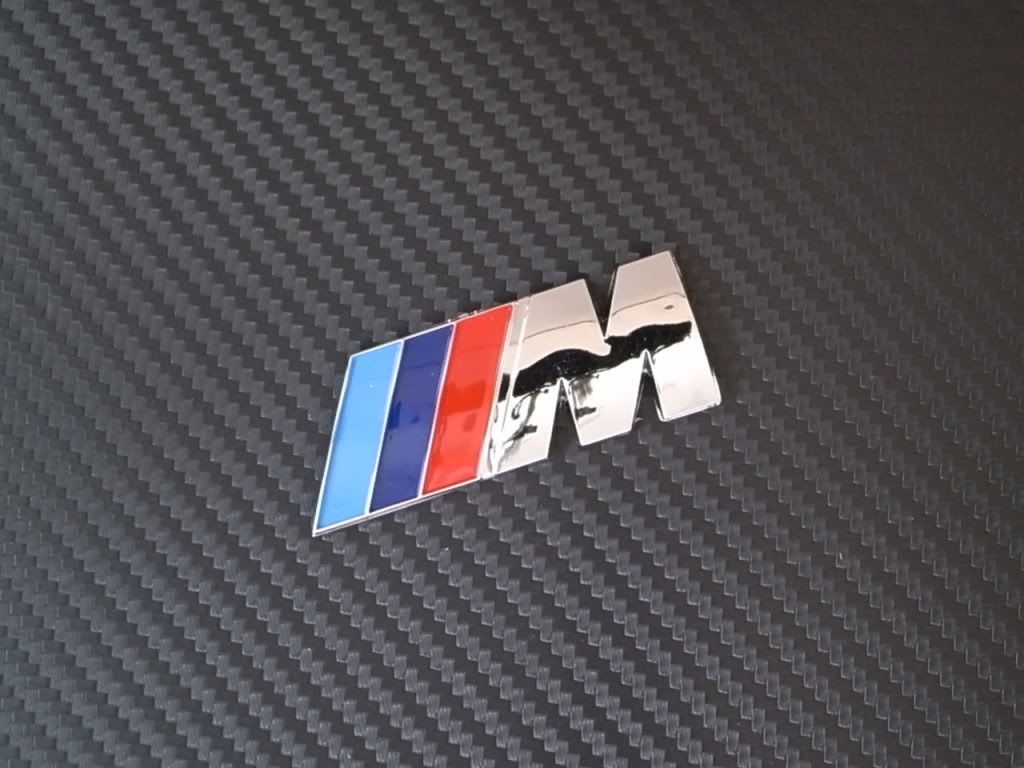 Bmw e46 m sport badges #4