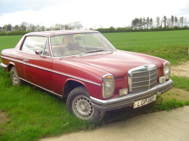 Re 1973 Mercedes W114 280CE coupe