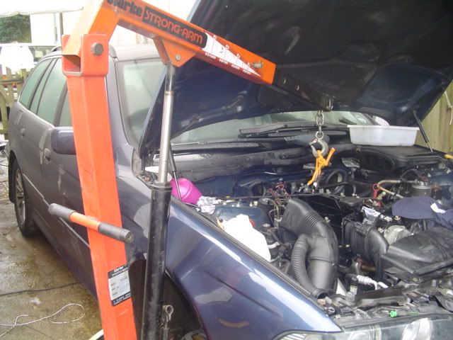 Bmw 530d injector removal