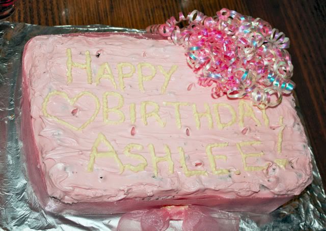 Ashlee's cake