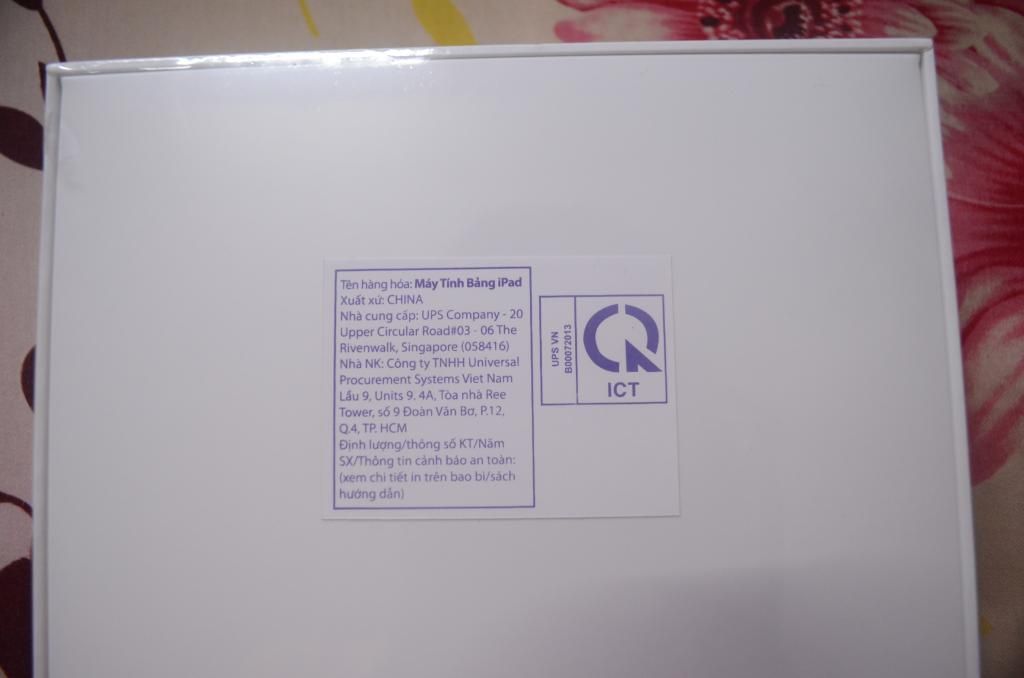 iPad Air 4G bản 16G White - full seal, chưa active - 3