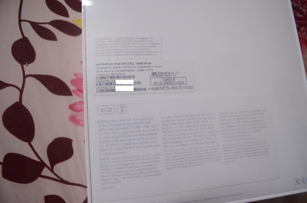 iPad Air 4G bản 16G White - full seal, chưa active - 4