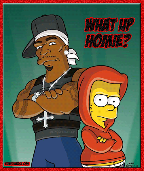 hello bart simpson facebook tag