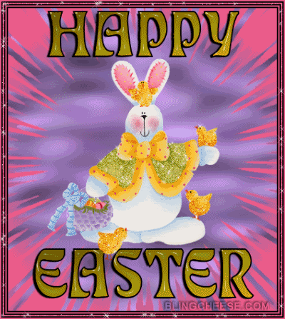 Space Wallpaper on Easter Bunny Chicks Graphics   Easter Bunny Chicks Facebook Tags