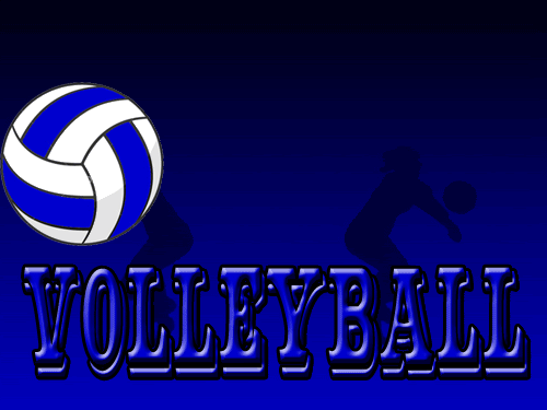 volleyball backgrounds piece