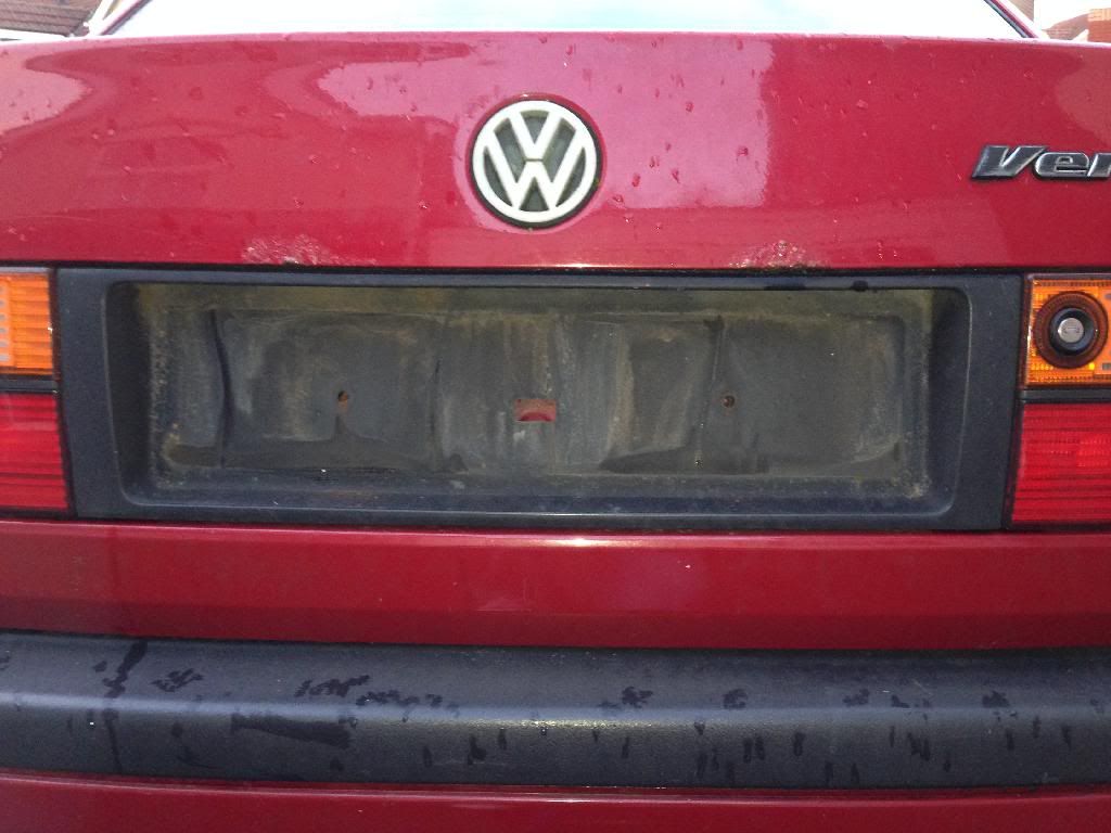 FS Euro Jetta licence plate tub VW Vortex Volkswagen Forum