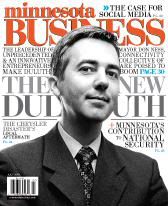 Minnesota Business Magazine July 2010 Cover Don Ness