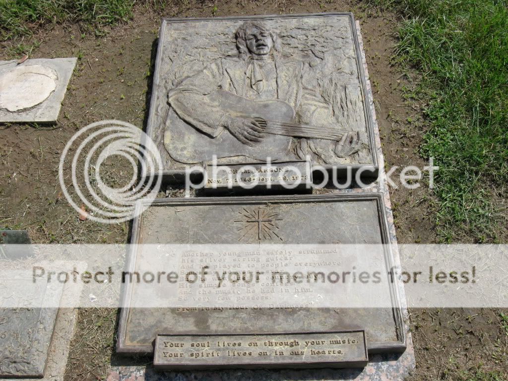 Ot Gram Parsons Resting Place In New Orleans Updated With New
