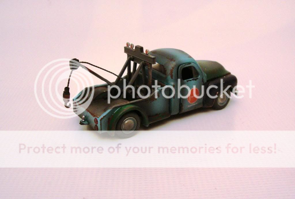 64 weathered tow truck studebaker junkyard nice as hot wheels  